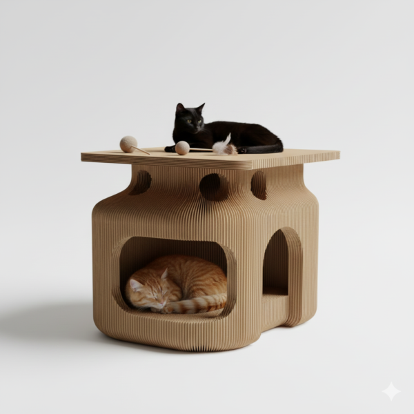 Casa para gatos EcoCat Home